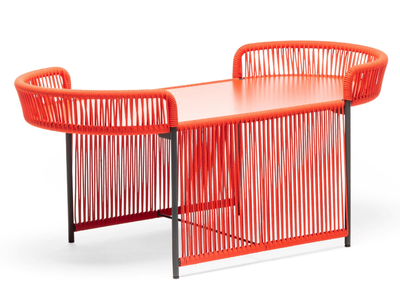 ALTANA OV - Nautical rope high side table _ CHAIRS & MORE