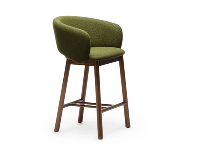 BEL SG-65 - Fabric stool with armrests and back _ CHAIRS & MORE