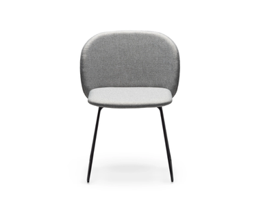 CHIPS SL - Sled base upholstered fabric chair _ CHAIRS & MORE