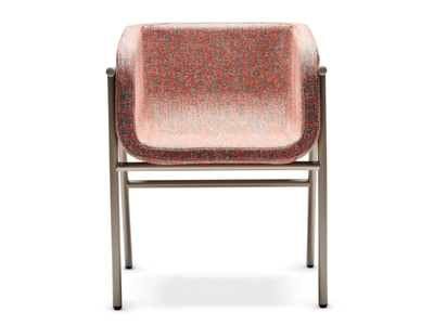FLORA - Fabric easy chair with armrests _ CHAIRS & MORE