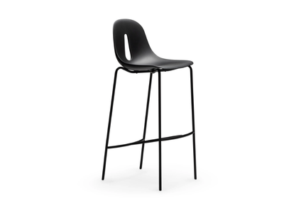 GOTHAM SG-80 - Polyurethane stool with footrest _ CHAIRS & MORE