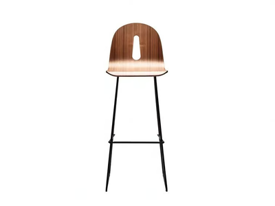 GOTHAM WOODY SL-SG-80 - Sled base stool _ CHAIRS & MORE