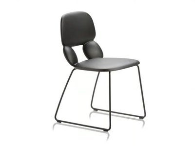 NUBE SL - Sled base polyurethane chair _ CHAIRS & MORE