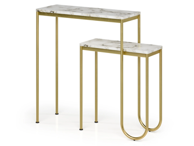 NESTED - Marble console table _ Cider Edition