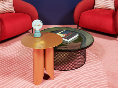TROIE - Round coffee table _ Cider Edition