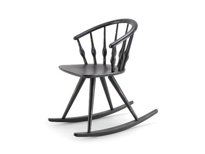 ASTON - Rocking beech chair _ Cizeta