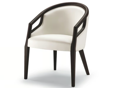 FIDIA - Fabric chair with armrests _ Cizeta