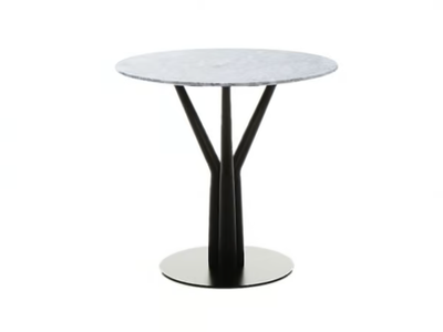 GREN - Round Carrara marble table _ Cizeta