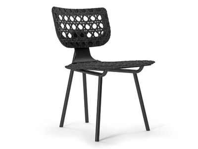 AËRIAS - Steel chair with leather straps _ ClassiCon