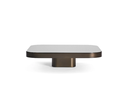 BOW COFFEE TABLE NO. 1 - Square brass coffee table _ ClassiCon