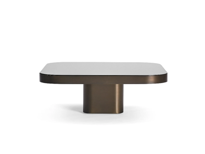 BOW COFFEE TABLE NO. 2 - Square brass coffee table _ ClassiCon