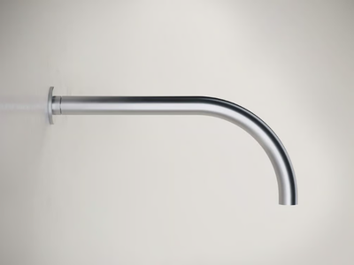 JP 10.1 - Wall-mounted stainless steel sink spout _ COCOON