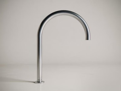 JP 11.2 - Deck-mounted stainless steel sink spout _ COCOON