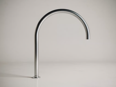JP 11.3 - Deck-mounted stainless steel sink spout _ COCOON