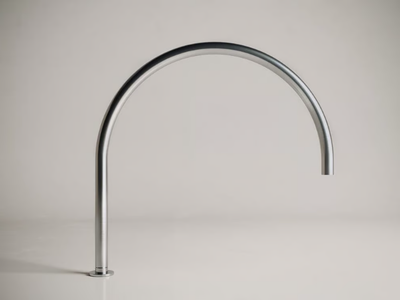 JP 11.4 - Deck-mounted stainless steel sink spout _ COCOON