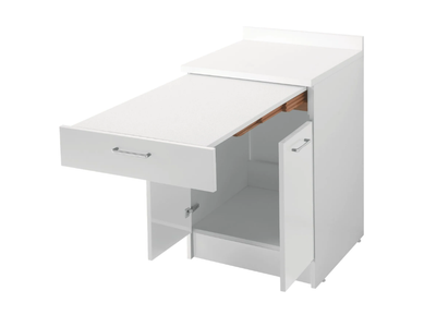 BASE LAVANDERIA - Chipboard laundry room cabinet with removable top _ COLAVENE