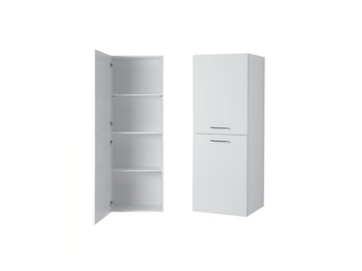 BRAVA 6 - Tall wall-mounted chipboard laundry room cabinet _ COLAVENE