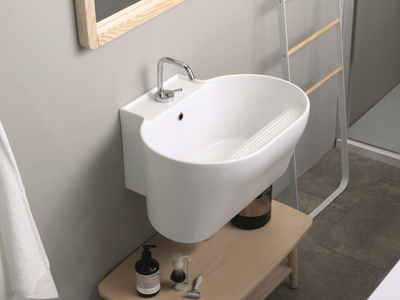TINO - Ceramic washbasin / utility sink _ COLAVENE