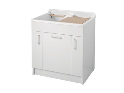 TWIST - Laundry room cabinet with laundry container _ COLAVENE