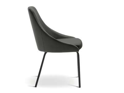 LADY - Upholstered fabric chair _ Colombini Casa
