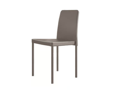 MEG - Stackable Imitation leather chair _ Colombini Casa