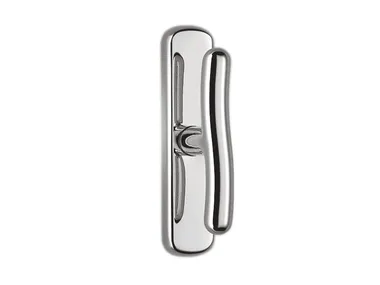 SIRIO CD 12 IM - Brass window handle on back plate _ Colombo Design