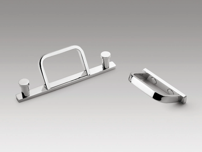 TIME - Wall-mounted brass coat rack _ Colombo Design