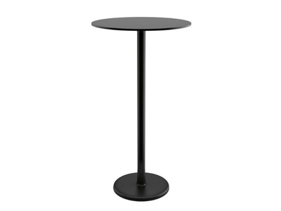 ALFIERE A/T-600 - Round high table in painted metal and top in HPL _ COLOS