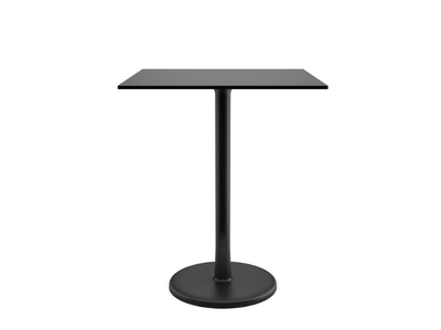 ALFIERE B/Q-600 - Square table in painted metal and HPL top _ COLOS
