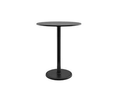 ALFIERE B/T-600 - Round table in painted metal and HPL top _ COLOS