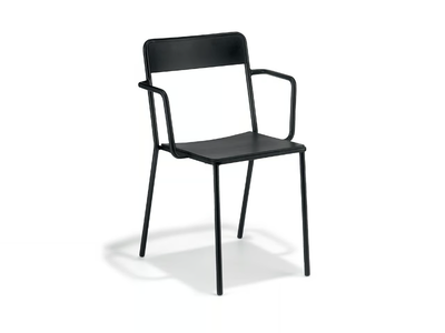 C 1.2/1 - Stackable plate chair with armrests _ COLOS