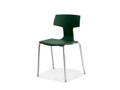 SPLIT 1 - Stackable polypropylene chair _ COLOS