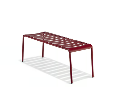 STECCA 8 - Backless plate bench seating _ COLOS