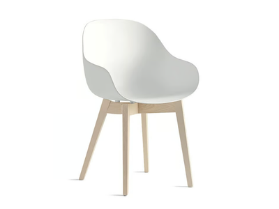 ACADEMY - Polypropylene chair with wood legs _ Connubia