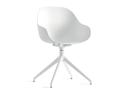 ACADEMY - Trestle-based polypropylene chair with armrests _ Connubia