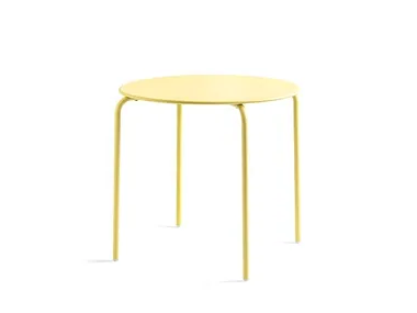 EASY - Stackable round garden table _ Connubia