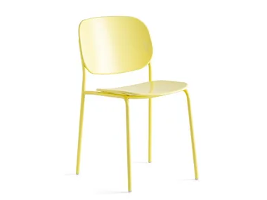 YO! - Polypropylene garden chair _ Connubia