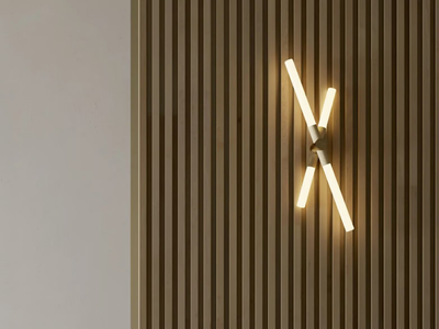 BIANCA AP - Satin brass wall light _ Contardi