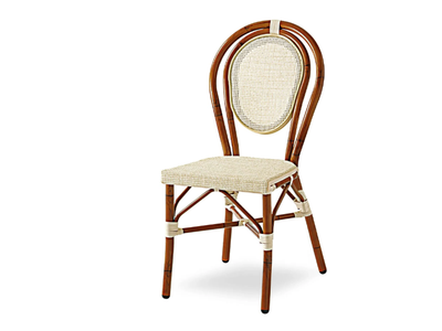 AMALFI - Stackable aluminium outdoor chair _ Contral