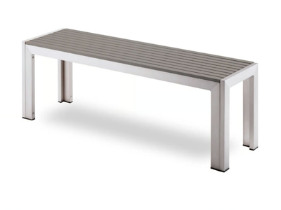 BAVARIA - Powder coated aluminium outdoor bench _ Contral