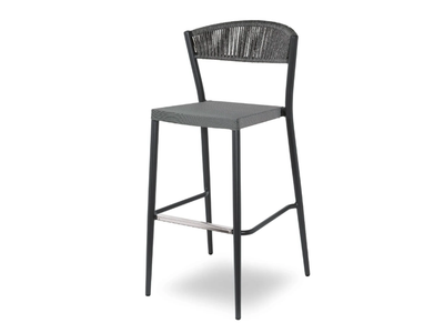DUKE - High aluminium outdoor stool _ Contral