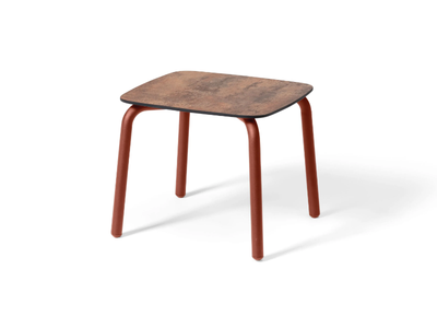 LEAF SMALL - Rectangular outdoor side table _ Contral