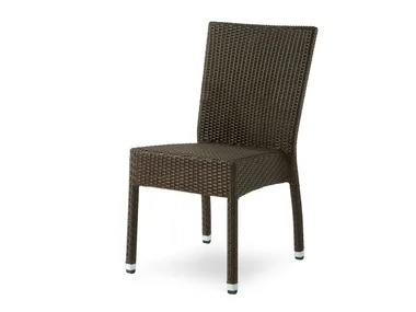 MERANO - Stackable aluminium outdoor chair _ Contral
