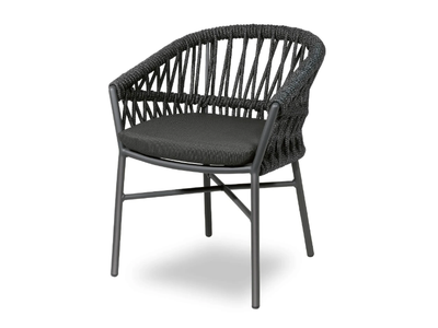 METHOD - Aluminium outdoor chair with armrests _ Contral