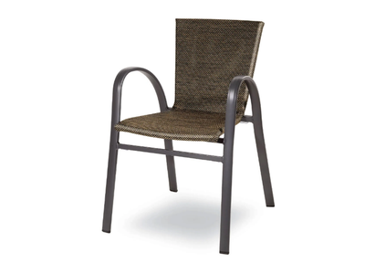NANCY - Aluminium outdoor chair with armrests _ Contral