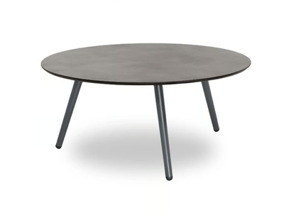 PRAGA - Low round HPL coffee table _ Contral