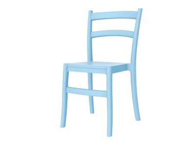 STEPHIE - Stackable polypropylene outdoor chair _ Contral