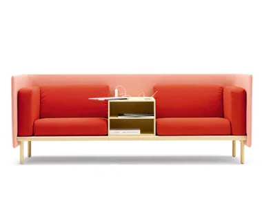 FLOATER - 2 seater sofa with storage space _ COR