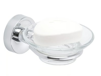 LUNA - Wall-mounted glass soap dish _ coram