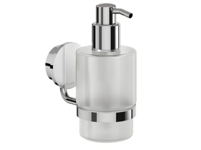 OPAL CHROME - Wall-mounted stainless steel Bathroom soap dispenser _ coram